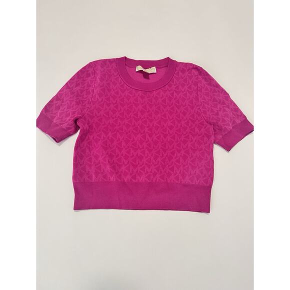 Women’s Michael Kors Berry Pink Short Sleeve New - Sample Size XS - Picture 1 of 5